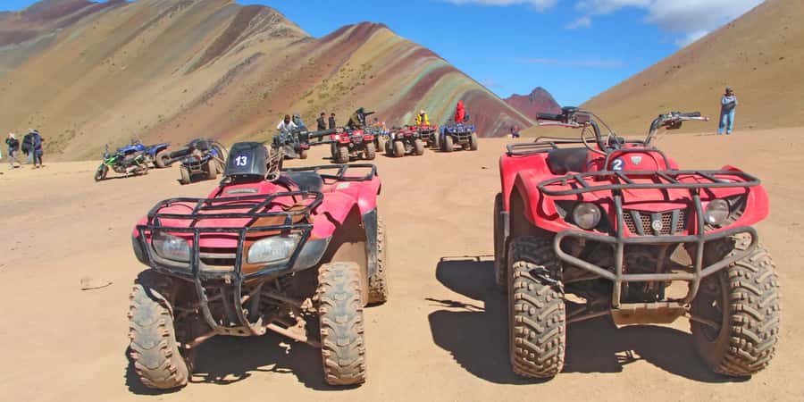 From Cusco: Rainbow Mountain in ATV Quad Bikes + meals - Rainbow Mountain: a short visit with a big payoff