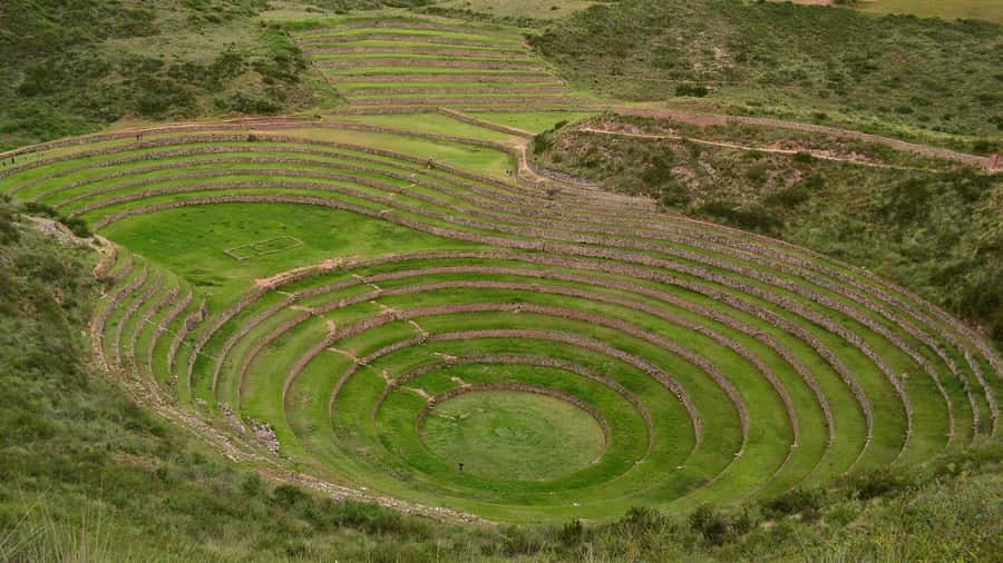 From Cusco: Sacred Valley & Maras Salt Mines with Lunch - Maras Salt Mines: a hillside made of working salt ponds