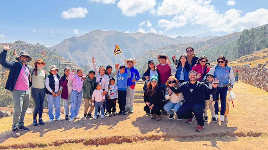 From Cusco: Sacred Valley & Maras Salt Mines with Lunch - Chinchero at 3,762 meters: textiles and an early altitude test