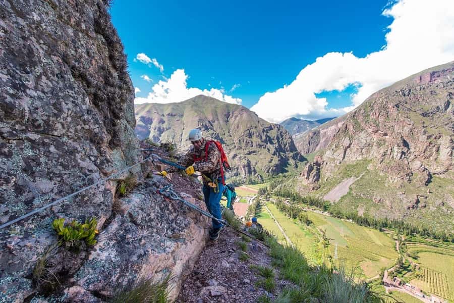 From Cusco: Via Ferrata & Zip Line with lunch - From Cusco to Pachar, about 110 minutes on the road