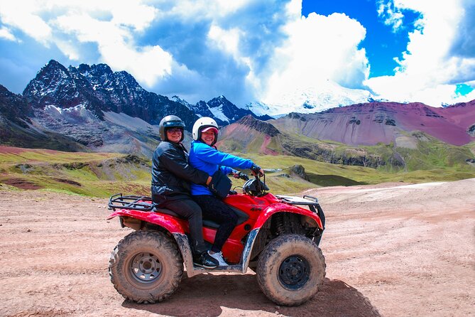 From Cusco: Vinicunca Rainbow Mountain ATV Tour with Meals - The final climb to Vinicunca