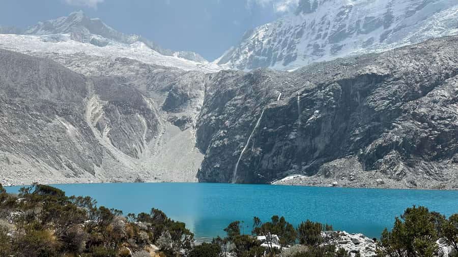 From Huaraz: Hike to the Lagoon 69 - Llanganuco Lakes and the road into the park