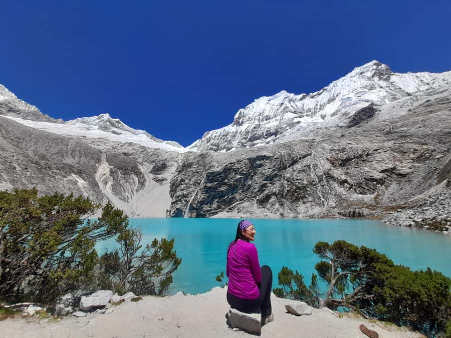 From Huaraz: Lake 69 Trek Day Tour - White Mountain Range - The 2.5-hour drive through Yungay and Llanganuco