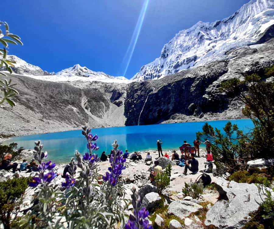 From Huaraz: Lake 69 Trek Day Tour - White Mountain Range - The early pickup from Huaraz