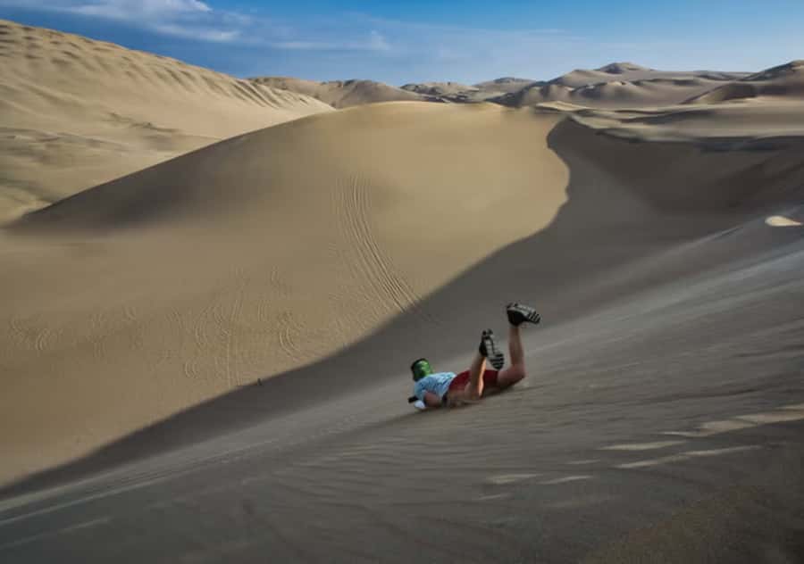 From Lima 2 days 1 night, Ballestas,Huacachina & Nazca lines - The evening transfer to Nazca