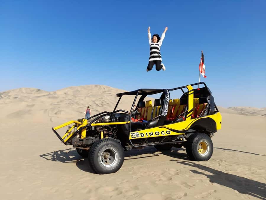 From Lima: Ballestas Islands, Huacachina with buggy Economic - The guide, group rhythm, and practical value