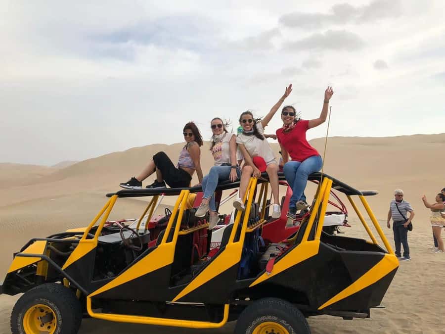 From Lima: Ballestas Islands, Huacachina with buggy Economic - Lunch, pisco, and the winery stop