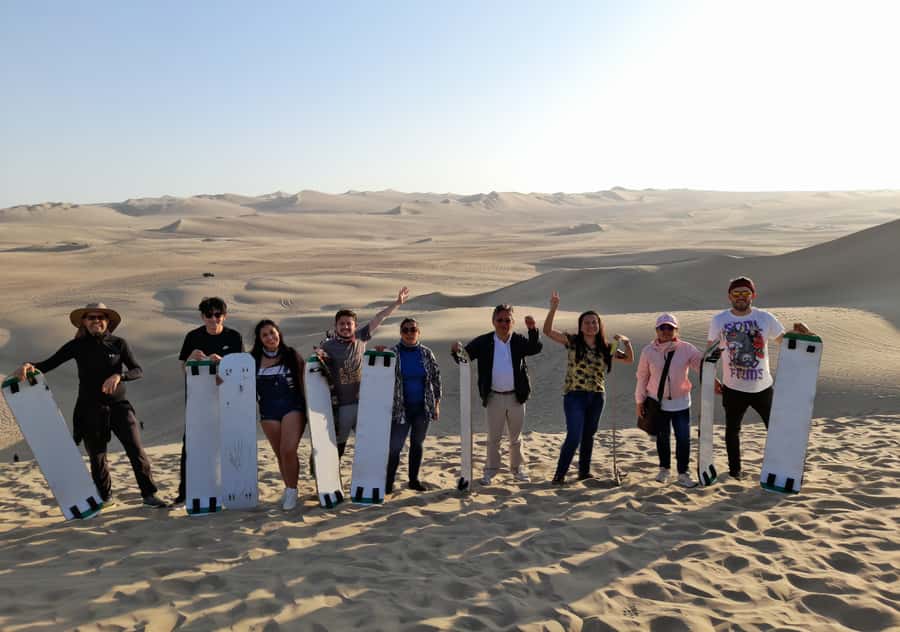 From Lima: Ballestas Islands, Huacachina with buggy Economic - What the dune buggy ride feels like