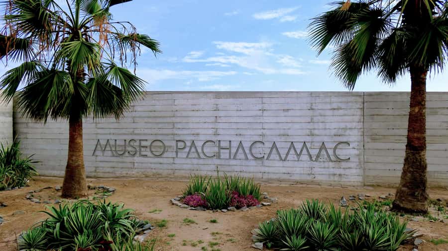 From Lima: Excursion to the Temple of Pachacamac - The Temple of the Sun and the Temple of the Moon