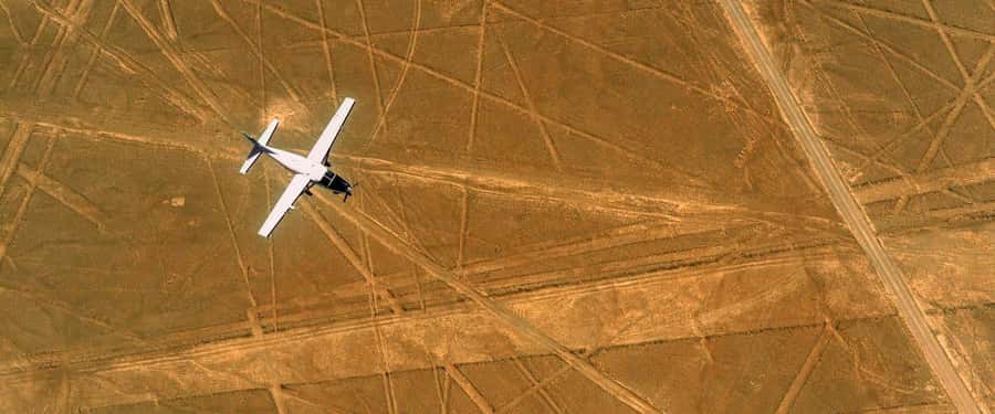 From Nazca: Small plane flight over the Nazca Lines - Why the Nazca Lines are best seen from above