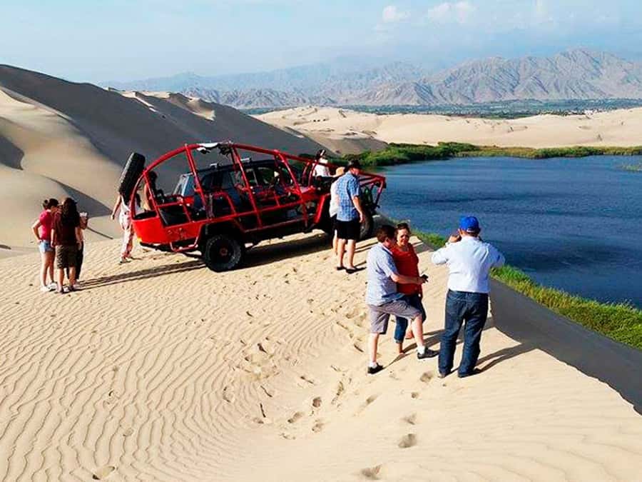 From Paracas: Mini Buggy Tour & Sandboarding at Oasis - Arriving at Oasis Costa Rica
