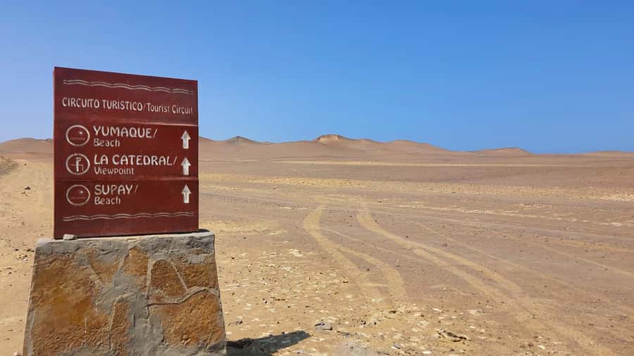 From Paracas: Paracas National Reserve Private Tour - The Cathedral viewpoint after the 2007 earthquake