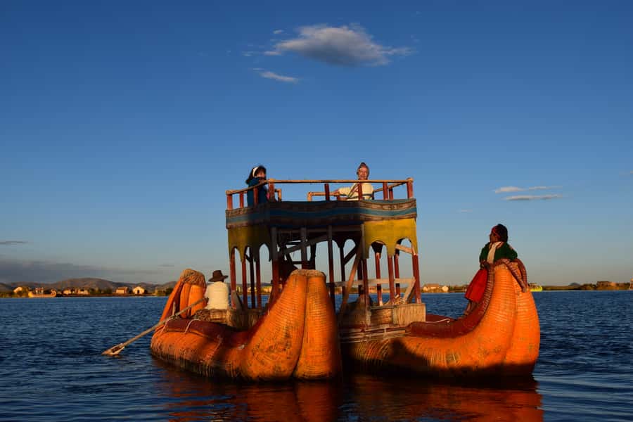From Puno: 3-Hour Uros Floating Islands Tour - Walking on the First Floating Island