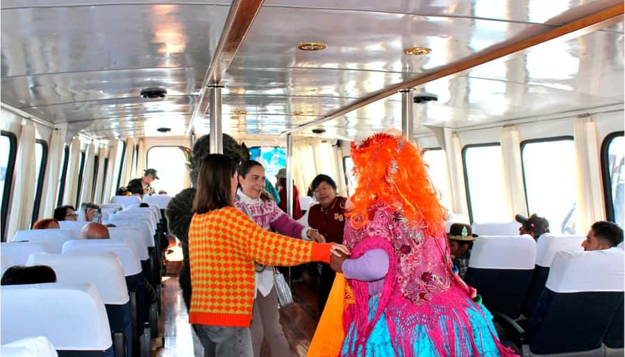 From Puno: Excursion to Uros and Taquile Islands + Income - Guide quality and language support