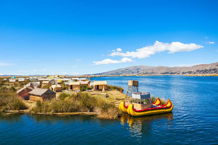 From Puno: Uros, Amantaní & Taquile Islands 2-Day Tour - Leaving Puno for the floating Uros islands