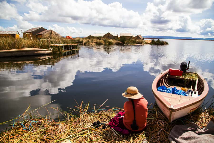 From Puno: Uros, Amantaní & Taquile Islands 2-Day Tour - Amantaní and the family welcome