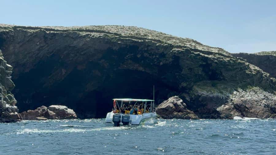 From San Martin Port: Ballestas Islands Tour in Paracas - Leaving San Martin Port and reaching El Chaco Dock
