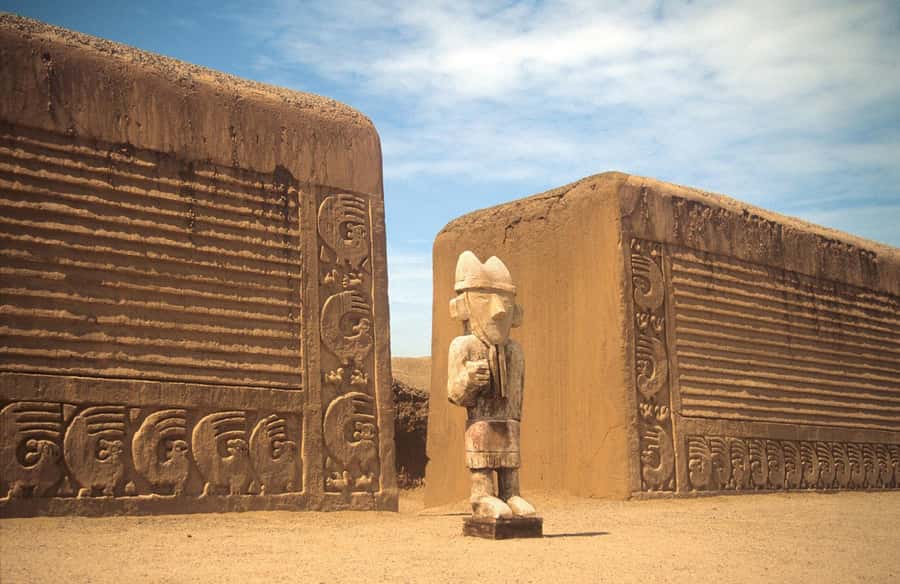 From Trujillo: Temple of the Moon and Sun and Chan Chan - Starting from Trujillo at 10:00AM