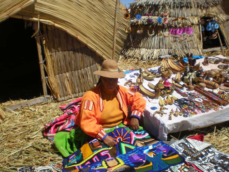 FromPuno: Uros and Amantani Islands Full-Day Tour with Lunch - Uros floating islands and the story of totora reeds