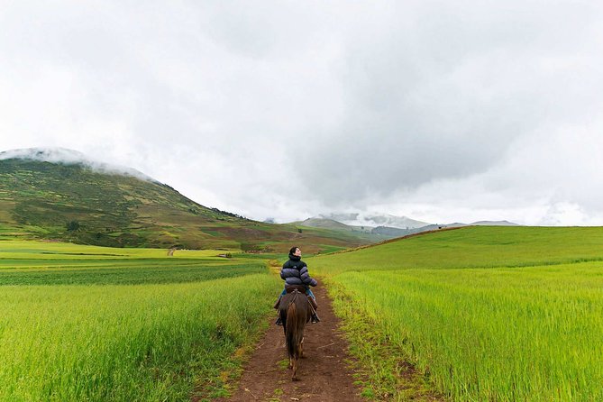 Full Day Horseback Riding Tour to Maras and Moray - Maras Village and Its Old Church