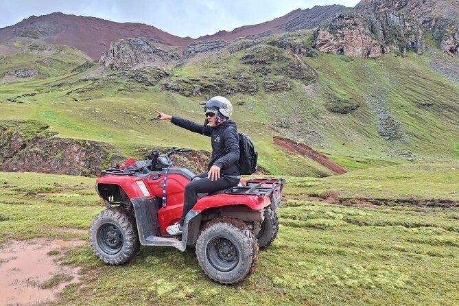 Full-Day Rainbow Mountain Adventure with ATV - The ATV ride through Andean scenery