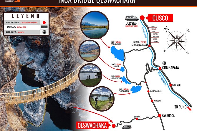 Full day tour of Qeswachaca Inca Bridge - The early departure from Cusco