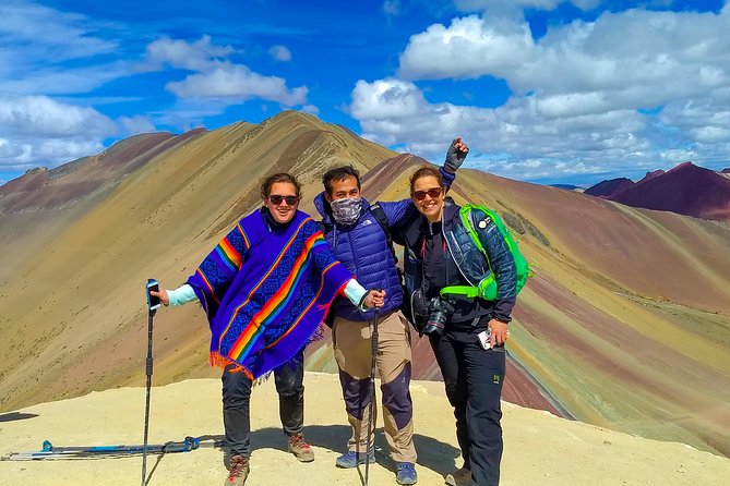 Full Day Tour to The Rainbow Mountain from Cusco by Horse - The final climb on foot