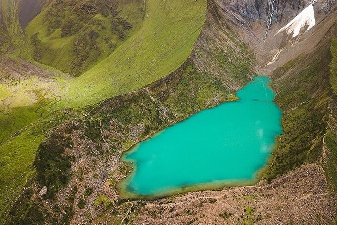 Guided tour of the Humantay Lagoon in Cusco - Soraypampa and the view toward Salkantay