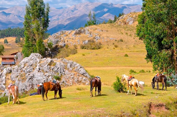 Half day: City Horse Riding - Mistic Tour - Group Service - Passing Sacsayhuaman without touring the ruins