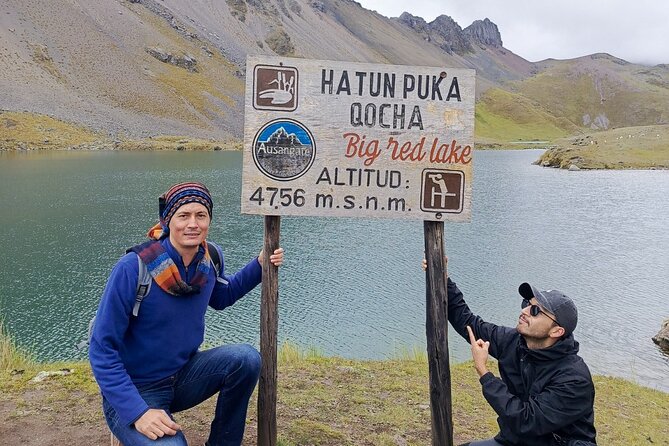 Hike 7 lagoons of Ausangate - The first lagoons: Pukaqocha, Pataqocha, and Alqa Qocha