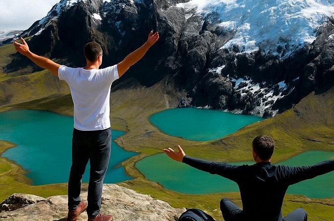 Hike 7 lagoons of Ausangate - Lunch and hot springs in Pacchanta