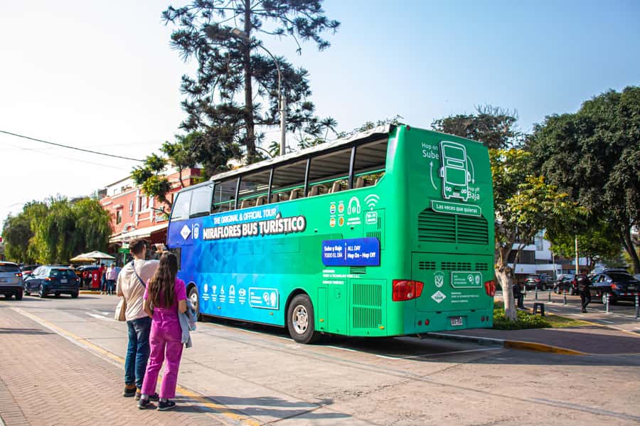 Hop on - Hop Bus in Miraflores - What this Miraflores bus actually covers