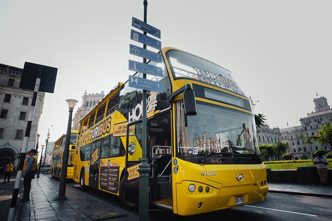 Hop-On Hop-Off Tourist Bus in Lima – Tickets 24h, 48h or 72h - Larcomar and the Pacific start