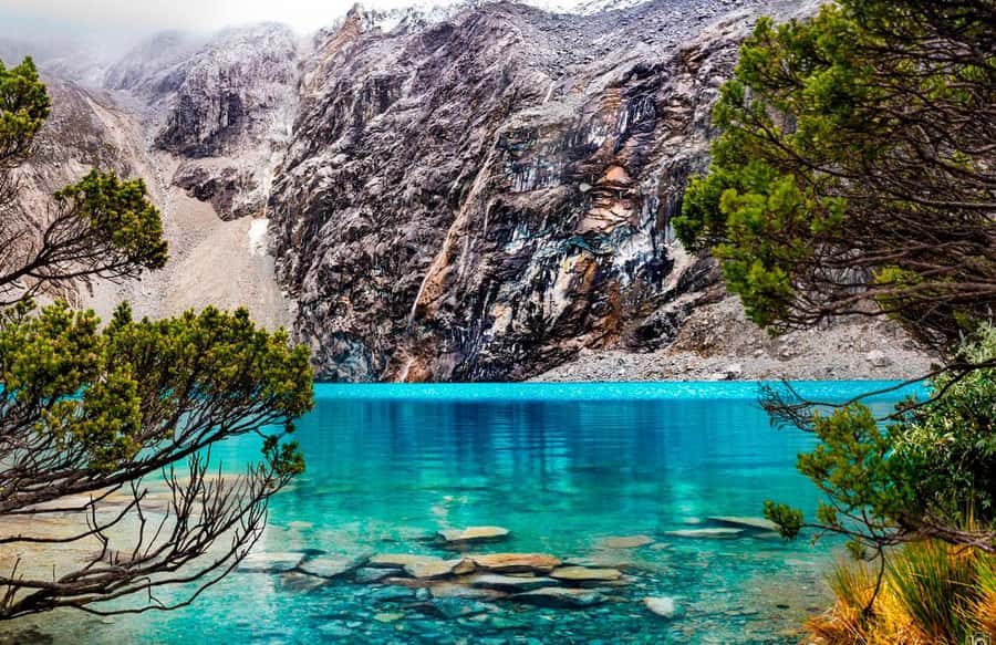 Huaraz: Visit to Laguna 69 - The uphill walk to Laguna 69