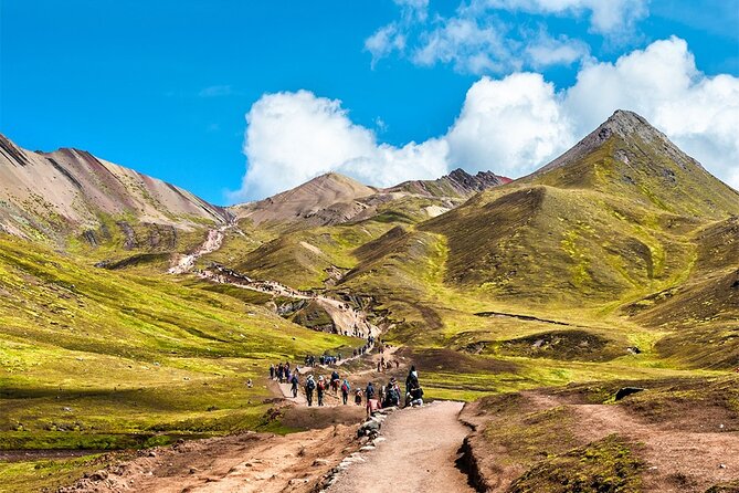 Humantay Lake, Machu Picchu by train and Rainbow Mountain 3 days in Cusco - Transport, guides, and group size