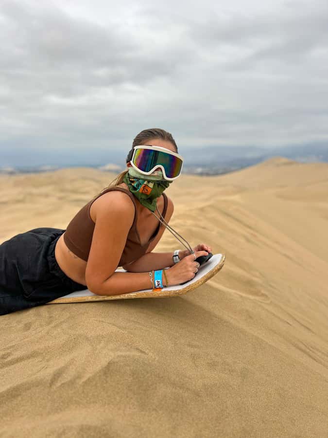 Ica/Huacachina: Crazy buggy in the dunes at sunset + sand sled - Why this Huacachina trip works so well