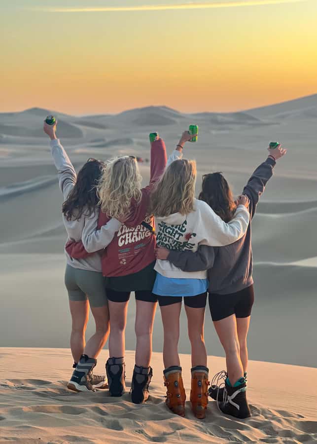 Ica/Huacachina: Crazy buggy in the dunes at sunset + sand sled - The 15-minute safety briefing