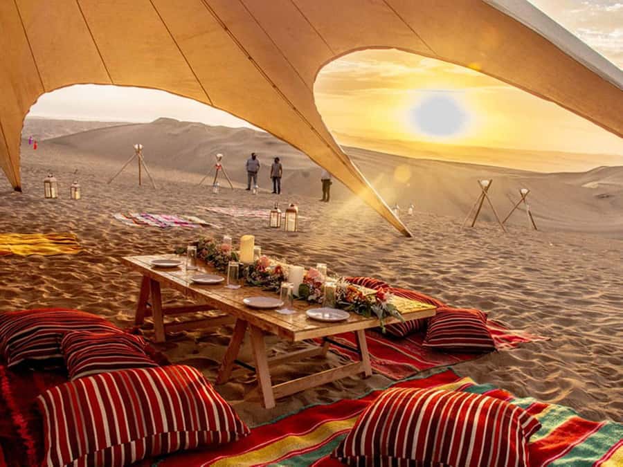 Ica | Huacachina: Desert Glamping | Night Under the Stars - Buggy ride and sandboarding across the dunes