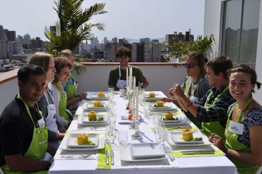 Lima: 4-Course Peruvian Cooking Class in Miraflores - Preparing four traditional Peruvian courses