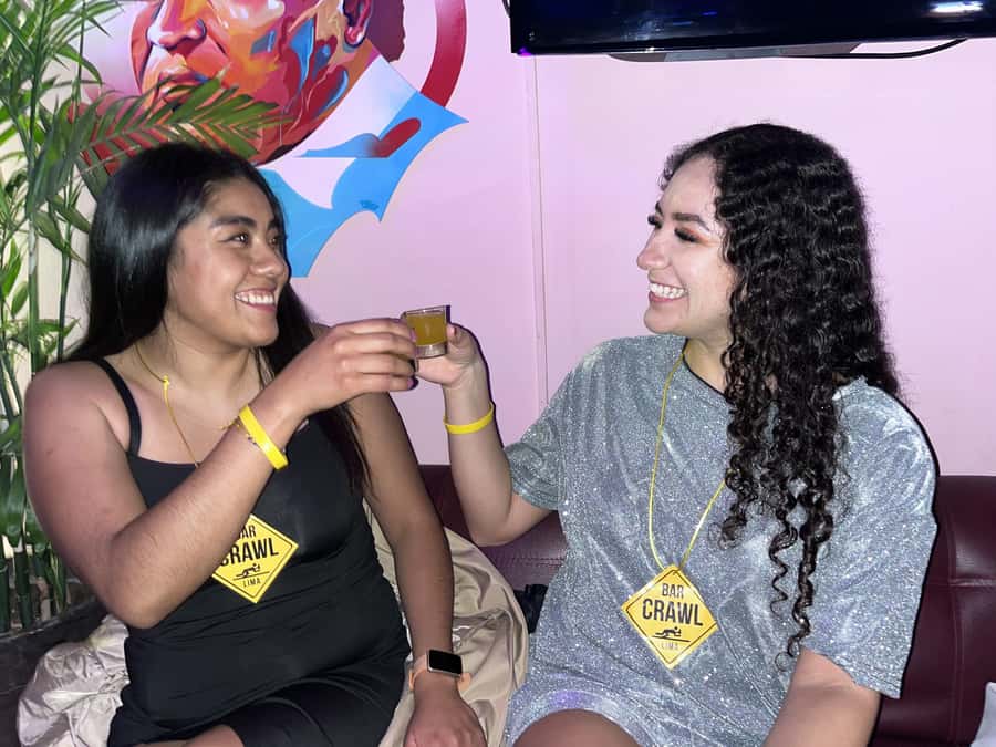 Lima: Barranco's Nightlife Tour with Bar Crawl & Free Shots - The second bar: games keep the group together
