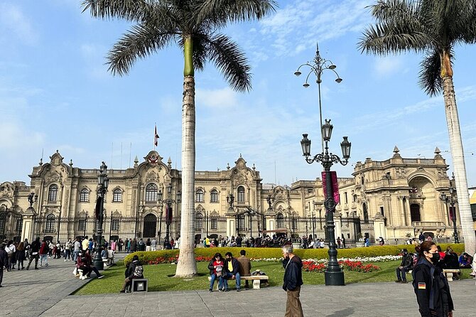 Lima City, Central Market & Catacombs Tour (Pick-up & Drop Off) - Plaza de Armas, the civic heart of old Lima