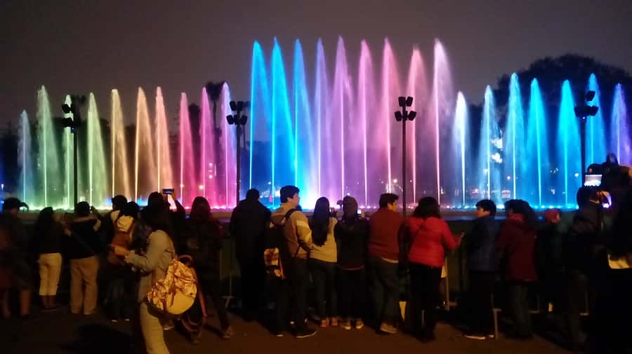 Lima: Live Magic Water Show Experience - A 6:00 PM pickup from Lima’s southern districts