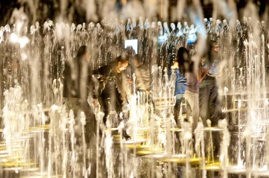 Lima: Magic Water Circuit with Dinner - The park visit: lights, spray, and projected images