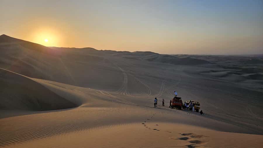 Lima: Paracas & Huacachina Oasis Day Trip with Wine & Dunes - Paracas and the Ballestas Islands by speed boat