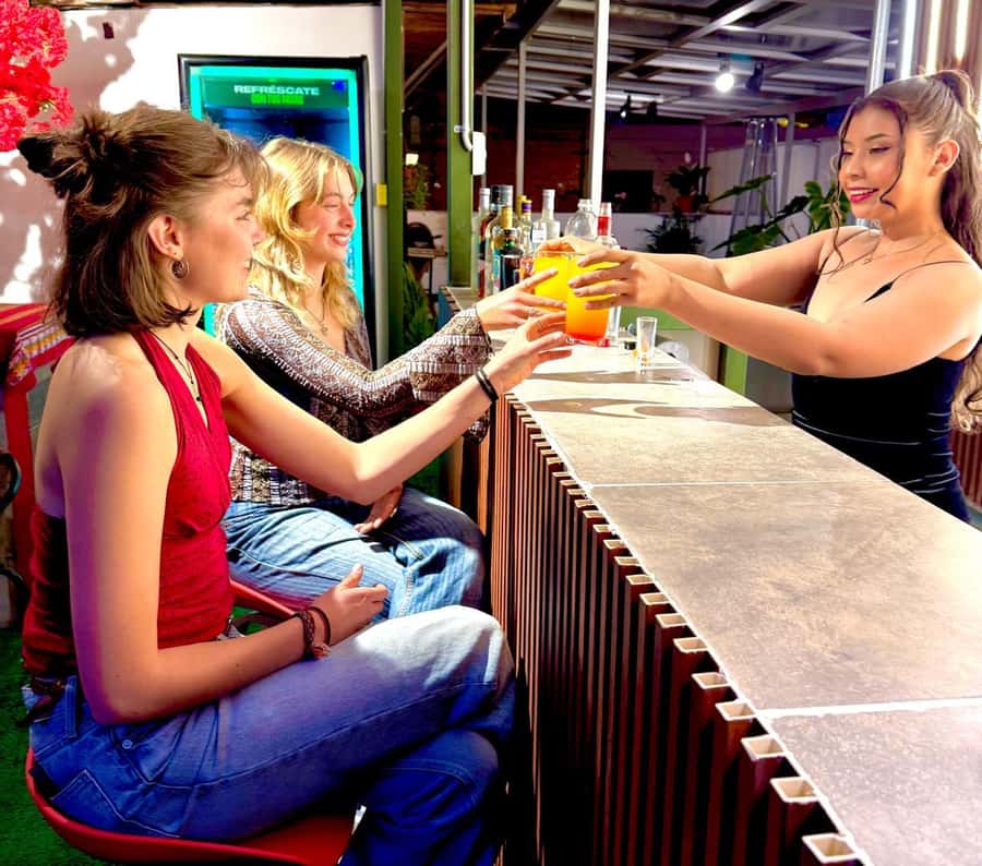 Lima: Pub Crawl with Free Shots and Club Entry - The first bar, where the group starts talking