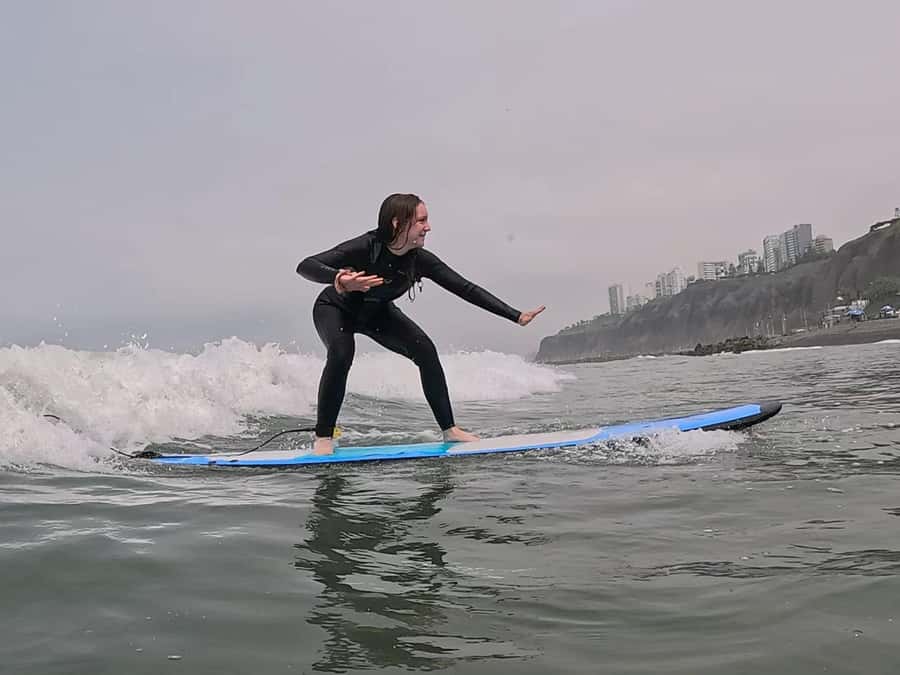 Lima: Surf Like a Pro at Makaha Beach in Miraflores! - One hour in the water with an instructor