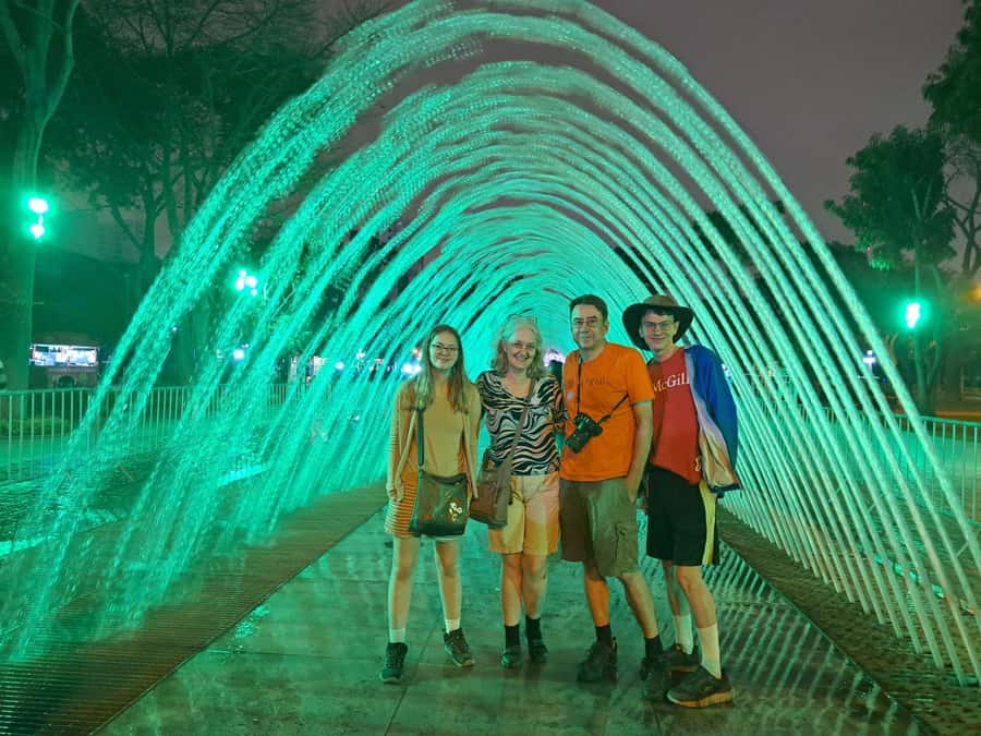 Lima: Water Magic Circuit, Downtown and Catacombs Night Tour - San Francisco Convent and the underground catacombs