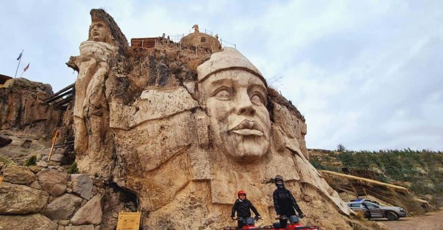 New attraction Morada de los dioses in ATVs - Seeing the stone gods and understanding their meaning