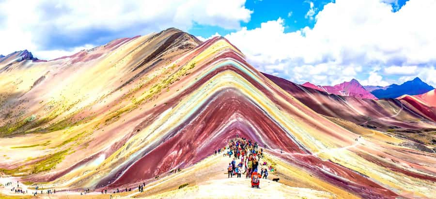 One day tour to Rainbow Mountain and Red Valley (optional) - A guide can make the photographs better
