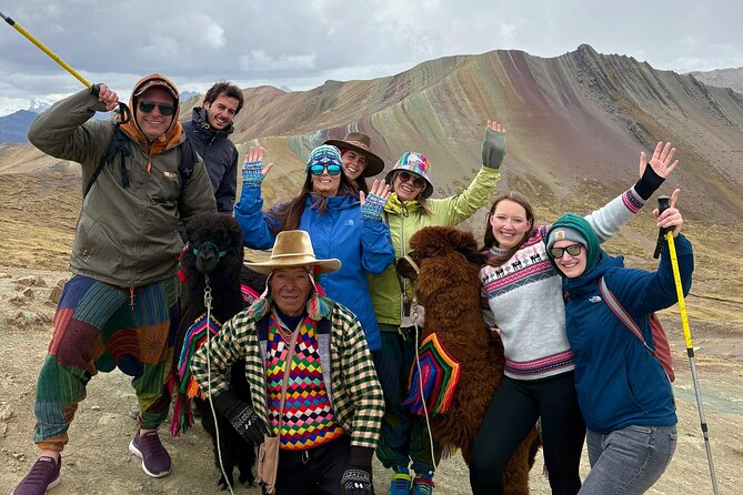 Palcoyo Rainbow Mountain Tour - Villages, llamas, and alpacas along the way